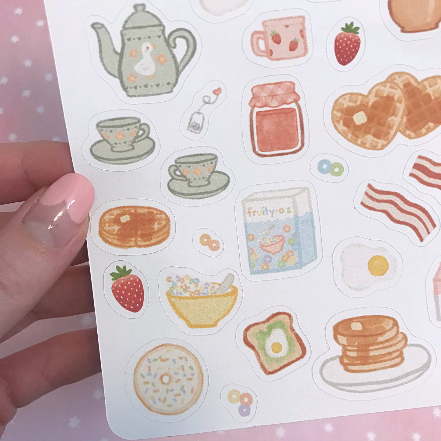 Cozy Breakfast Sticker Sheet