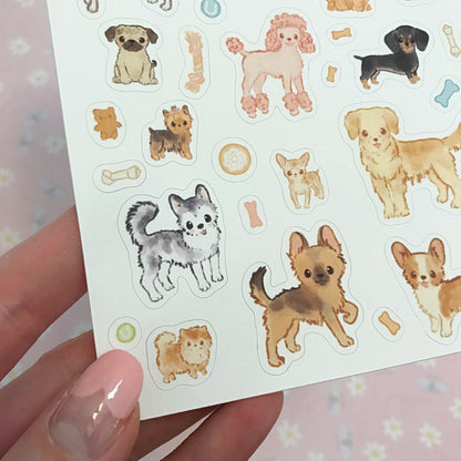 Puppy Pals Dog Sticker Sheet