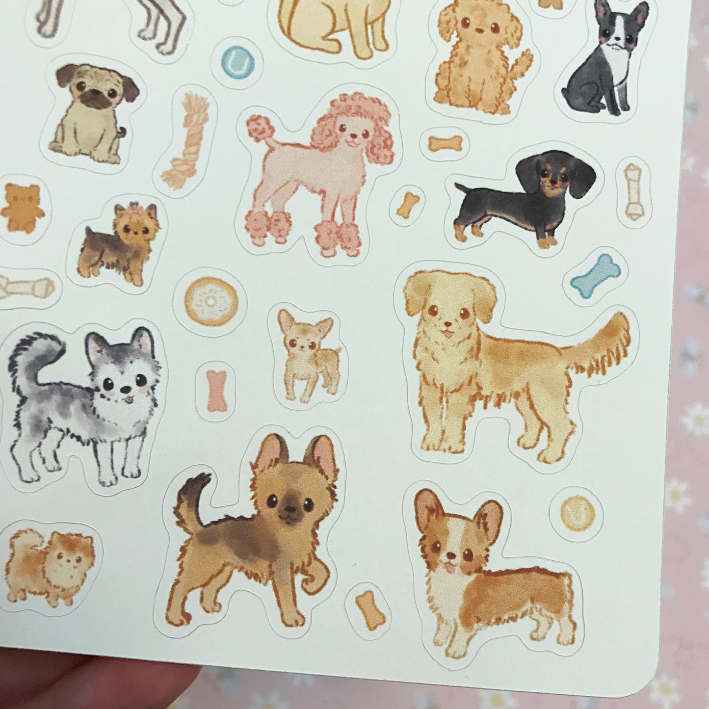 Puppy Pals Dog Sticker Sheet