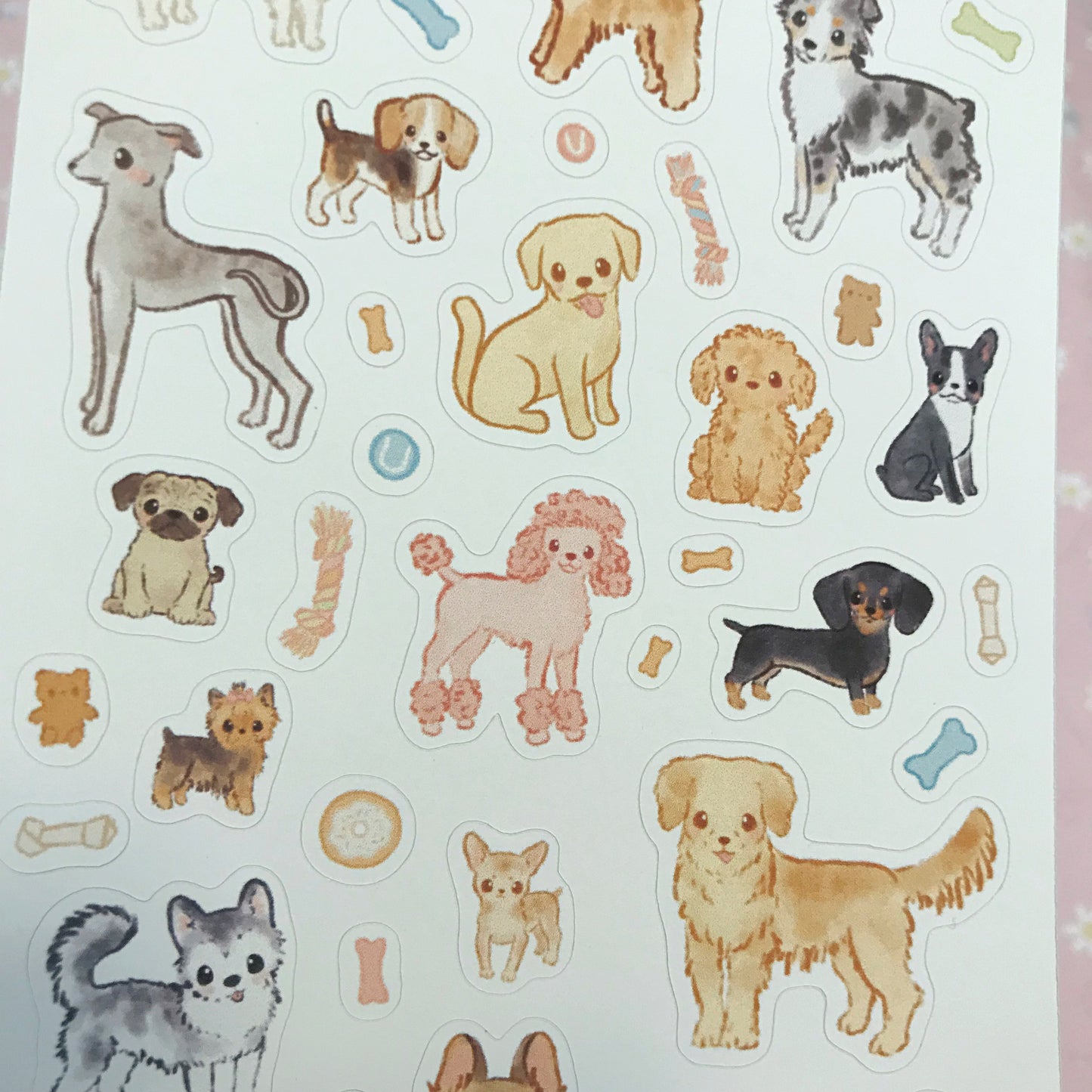 Puppy Pals Dog Sticker Sheet