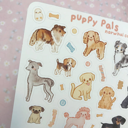 Puppy Pals Dog Sticker Sheet