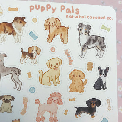 Puppy Pals Dog Sticker Sheet