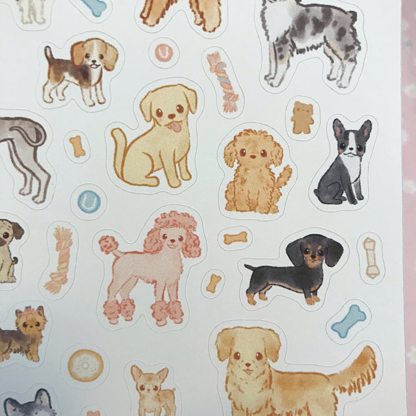 Puppy Pals Dog Sticker Sheet