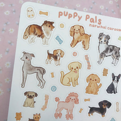 Puppy Pals Dog Sticker Sheet