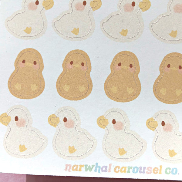 "Shucks That's a Lot of Ducks" Sticker Sheet