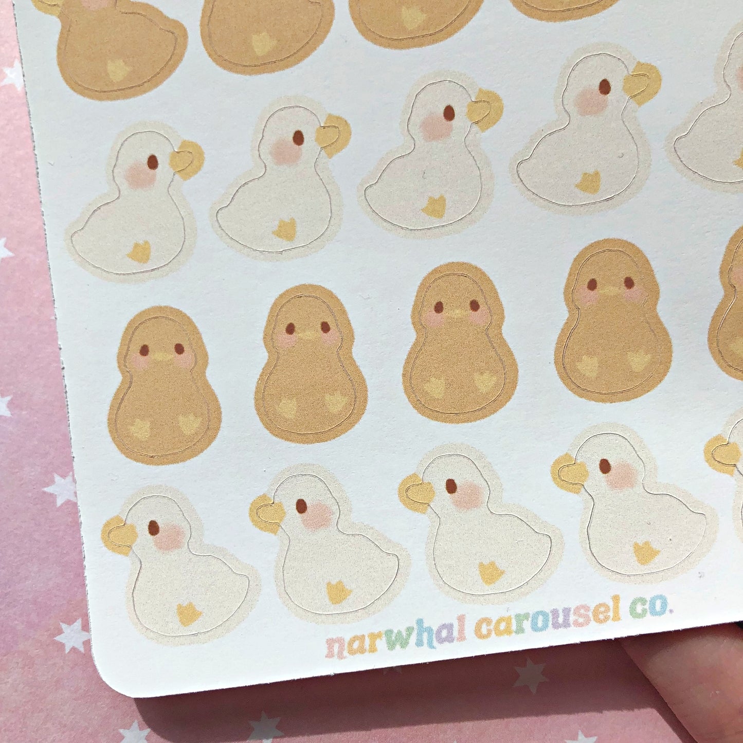 "Shucks That's a Lot of Ducks" Sticker Sheet