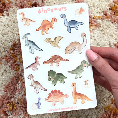 Dinosaurs Sticker Sheet