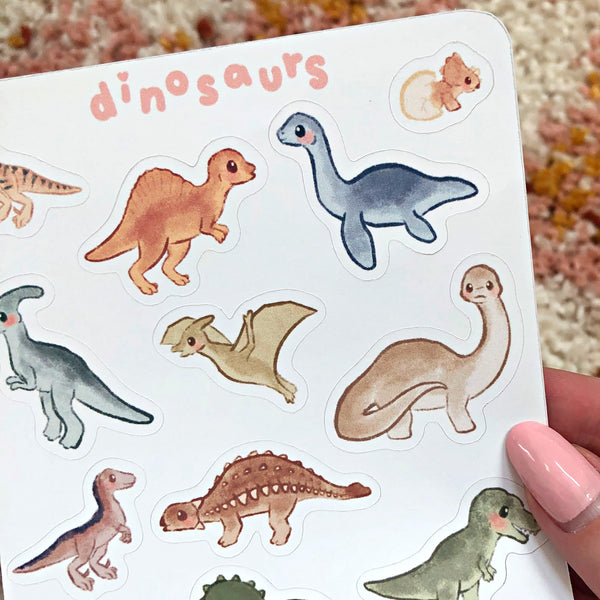 Dinosaurs Sticker Sheet