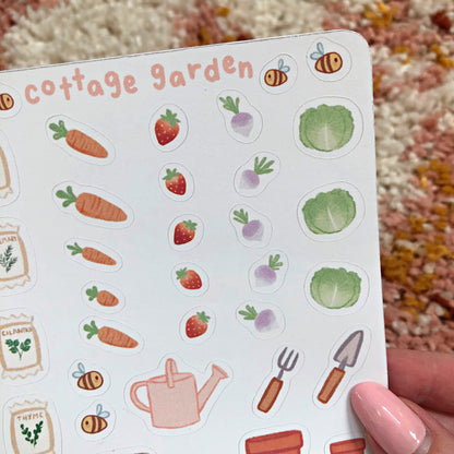 Cottage Garden Sticker Sheet