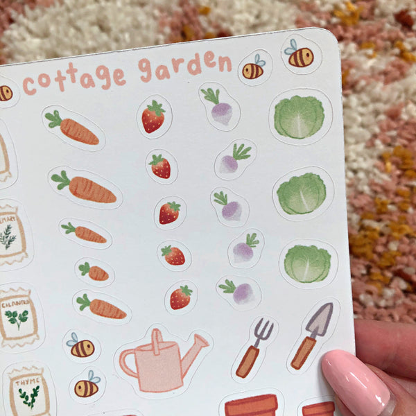Cottage Garden Sticker Sheet