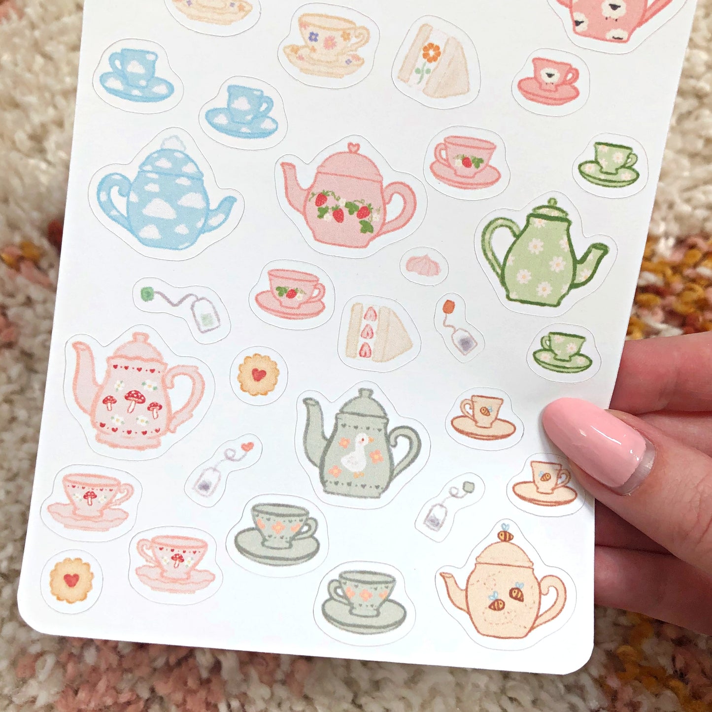 Tea Party Sticker Sheet