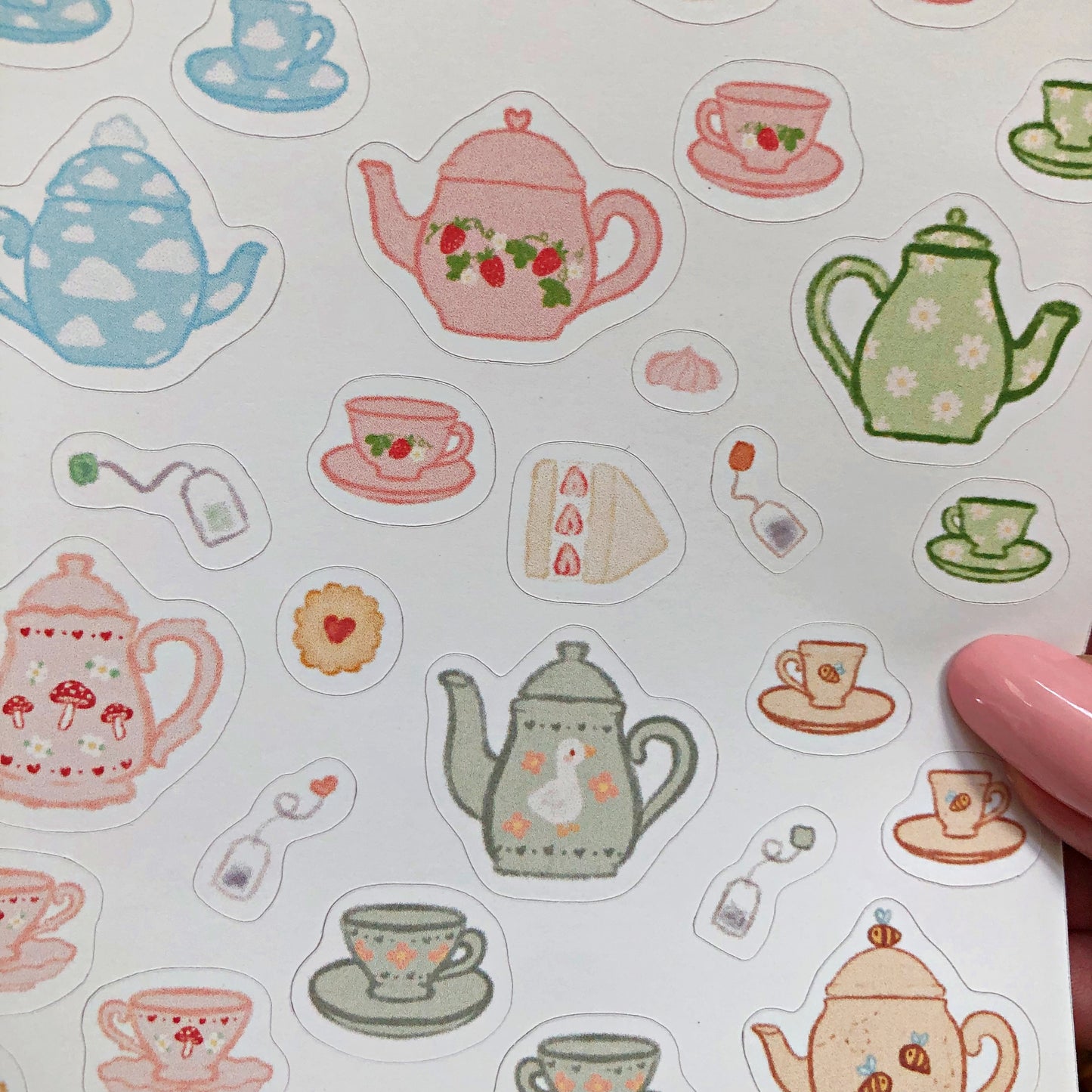 Tea Party Sticker Sheet