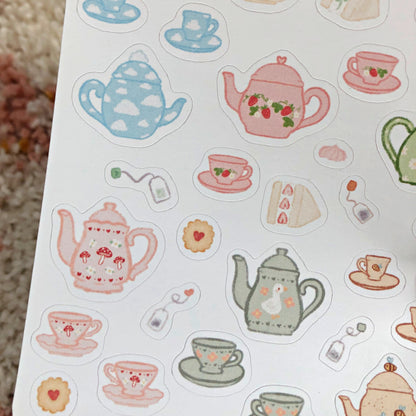 Tea Party Sticker Sheet