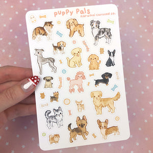 Puppy Pals Dog Sticker Sheet