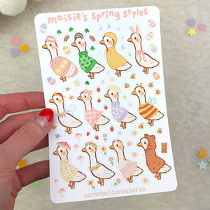 Maisie's Spring Styles Sticker Sheet