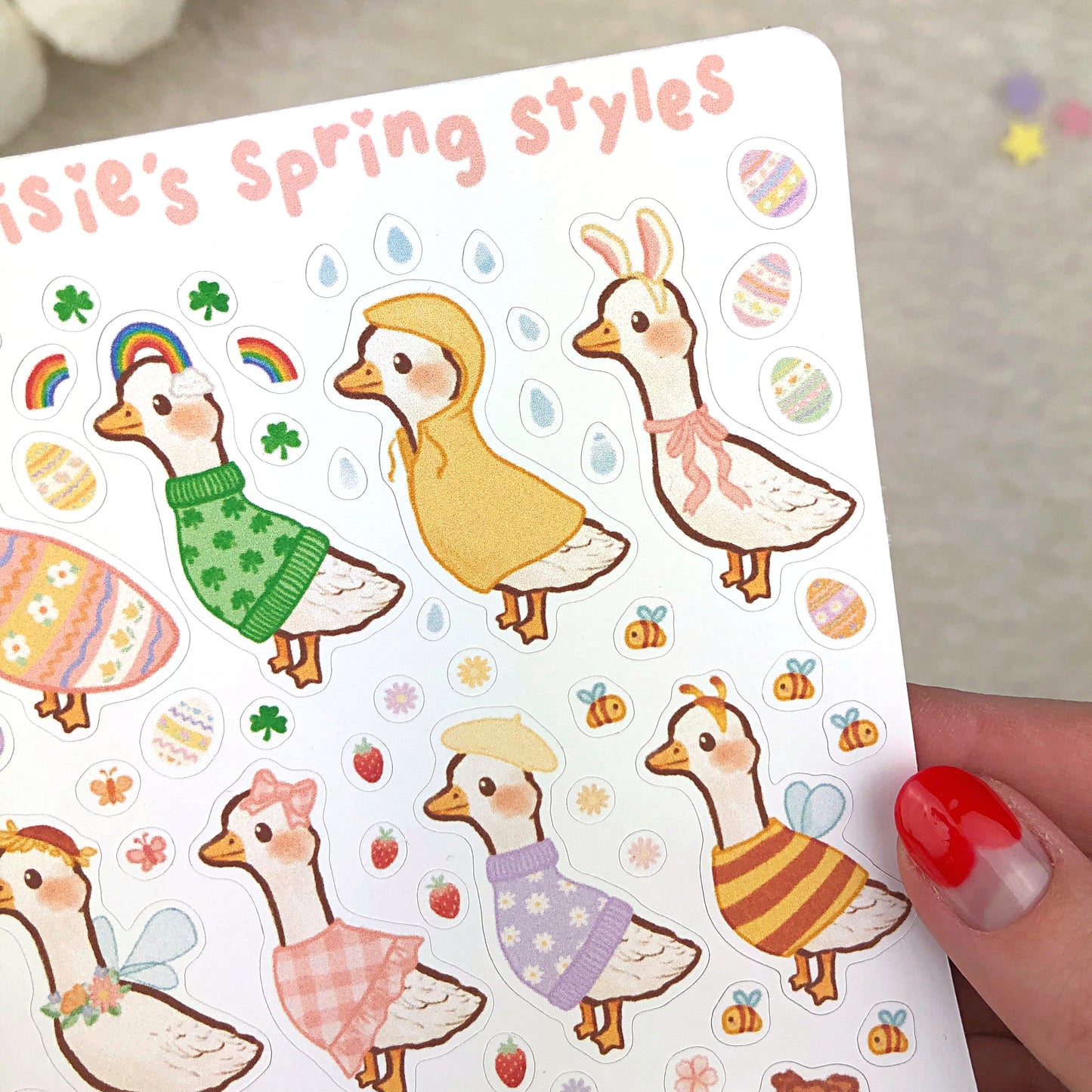 Maisie's Spring Styles Sticker Sheet