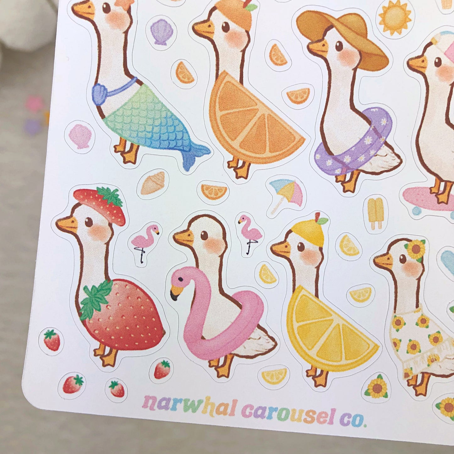 Maisie's Stylish Summer Sticker Sheet