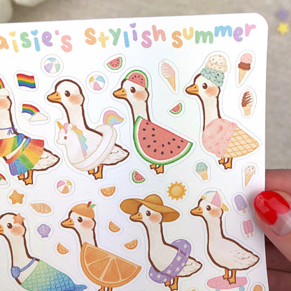 Maisie's Stylish Summer Sticker Sheet