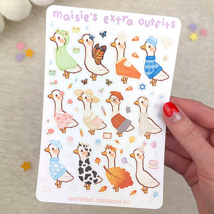 Maisie's Extra Outfits Sticker Sheet