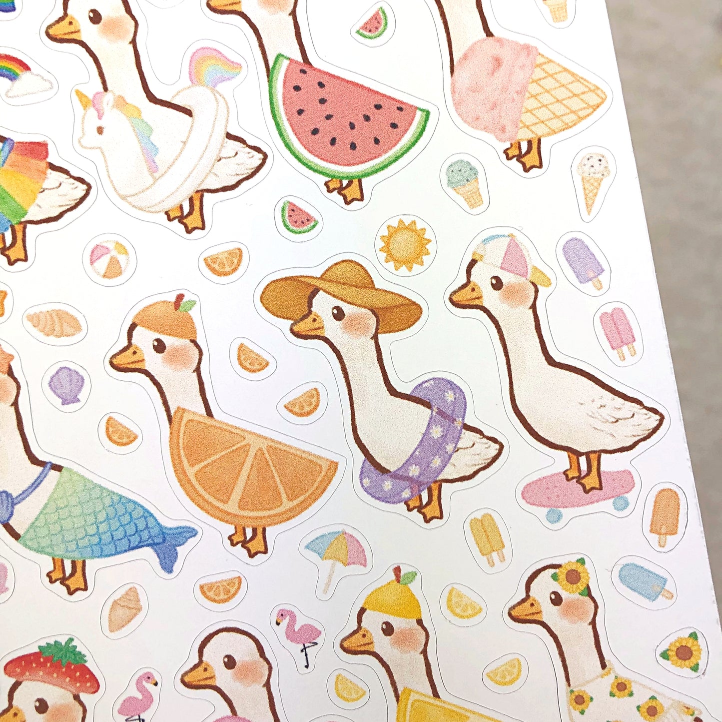 Maisie's Stylish Summer Sticker Sheet