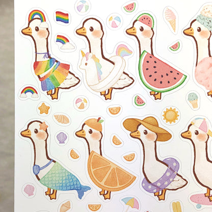 Maisie's Stylish Summer Sticker Sheet