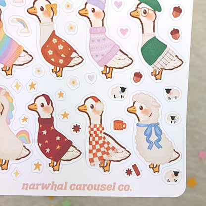 Maisie's Cozy Clothes Sticker Sheet