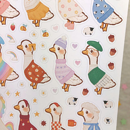 Maisie's Cozy Clothes Sticker Sheet