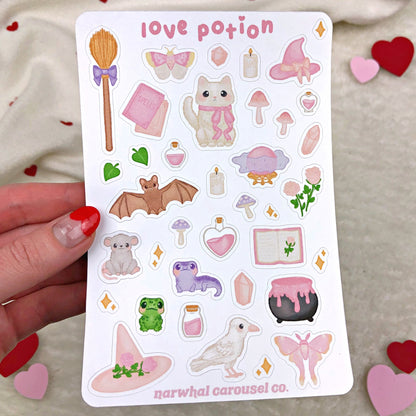 Love Potion Sticker Sheet