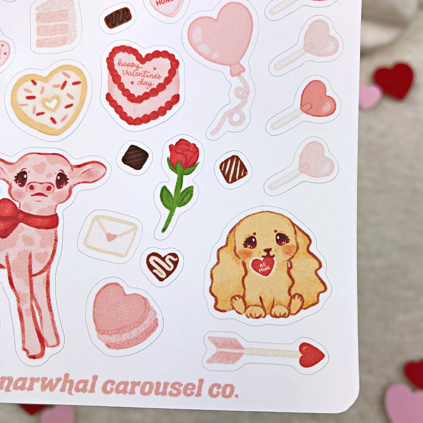 Valentine's Day Sticker Sheet