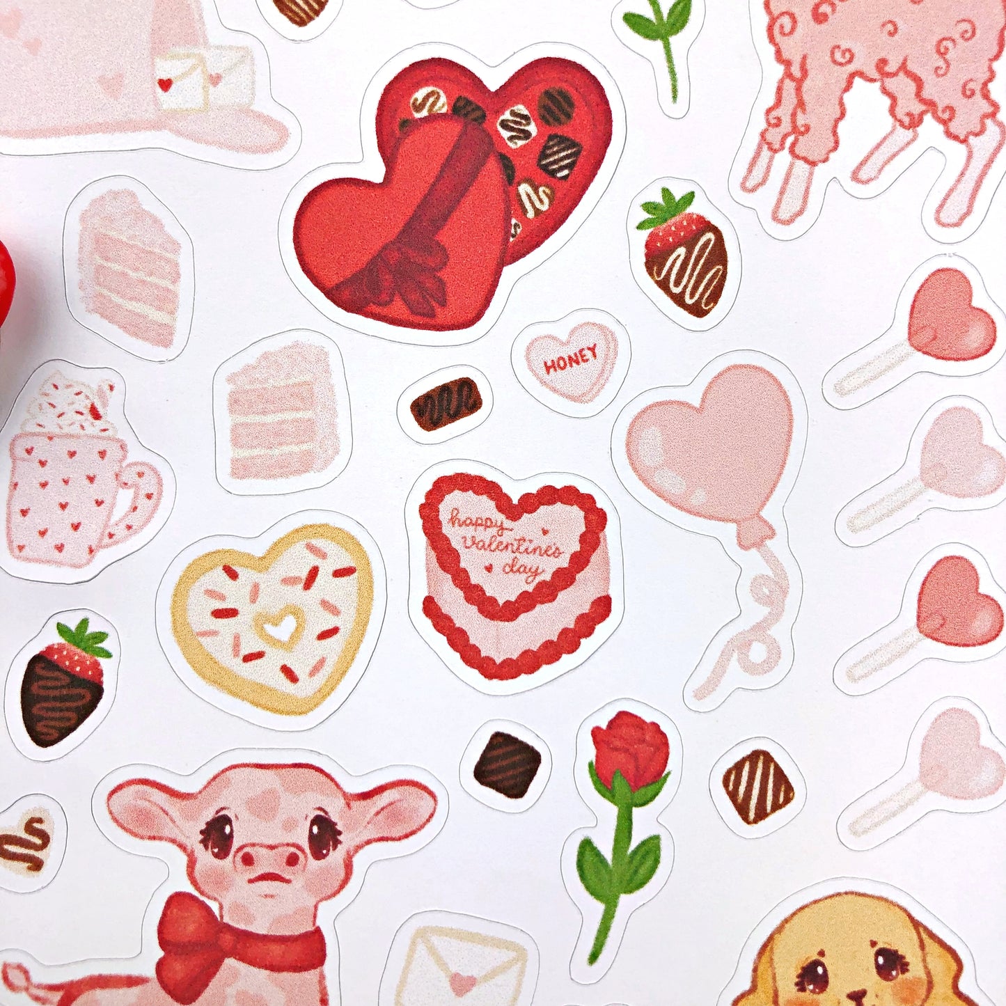 Valentine's Day Sticker Sheet