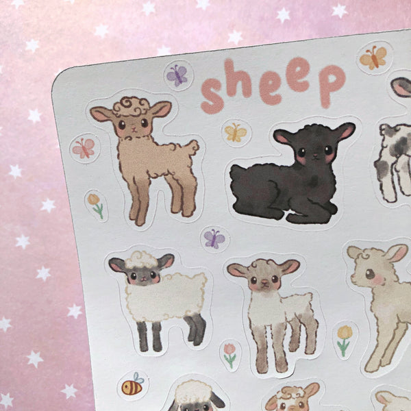 Sheep Sticker Sheet