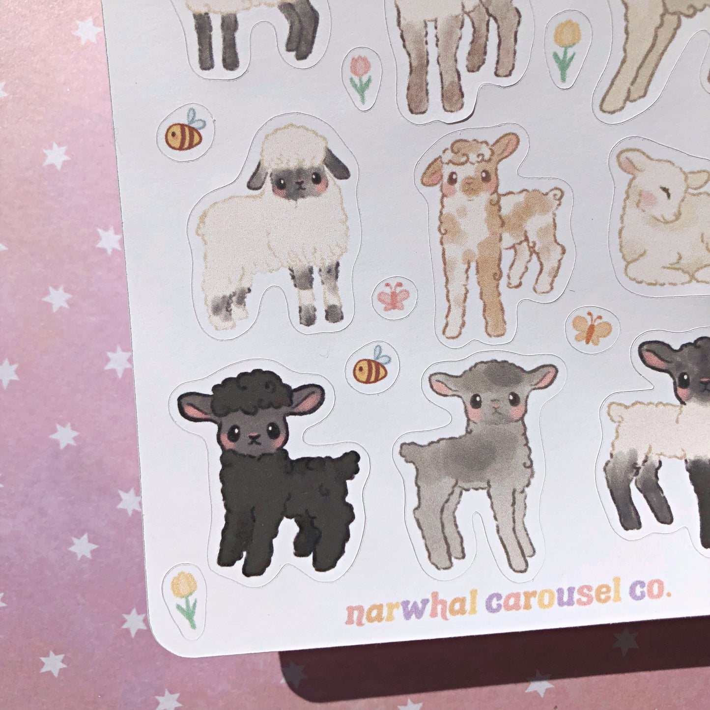 Sheep Sticker Sheet