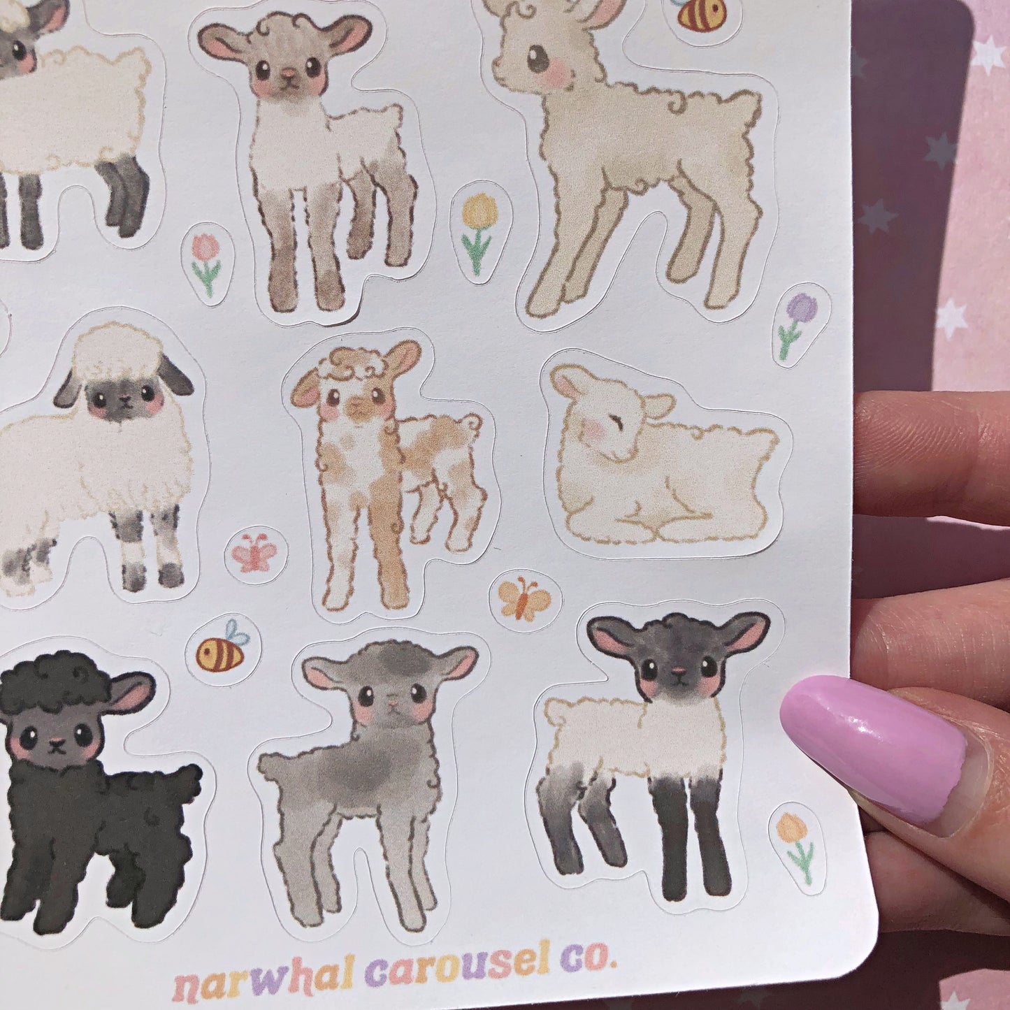 Sheep Sticker Sheet