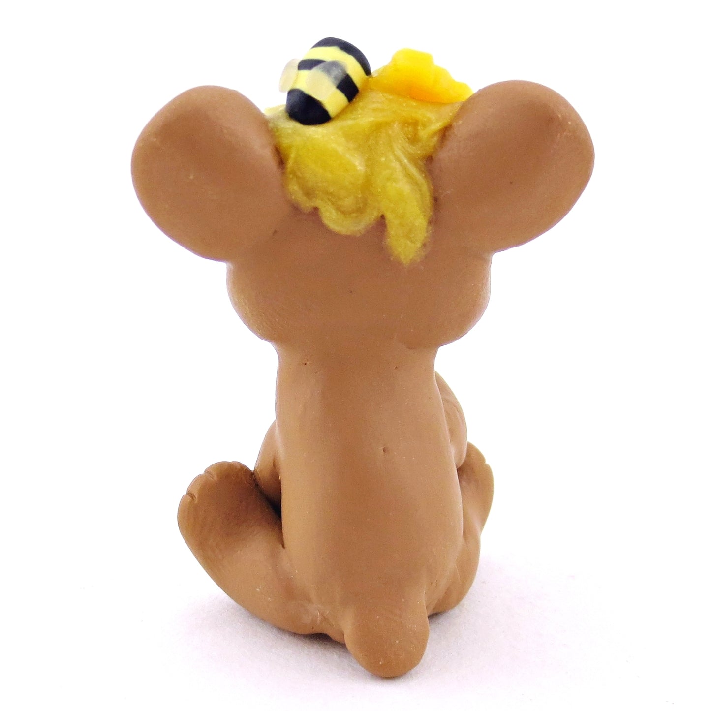 Honey Brown Bear Figurine - Polymer Clay Food and Dessert Animals