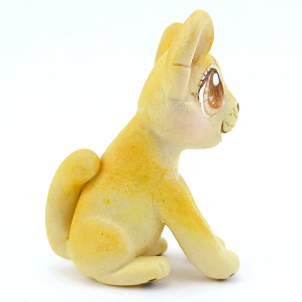 Little Lion Figurine - Polymer Clay Tropical Animals