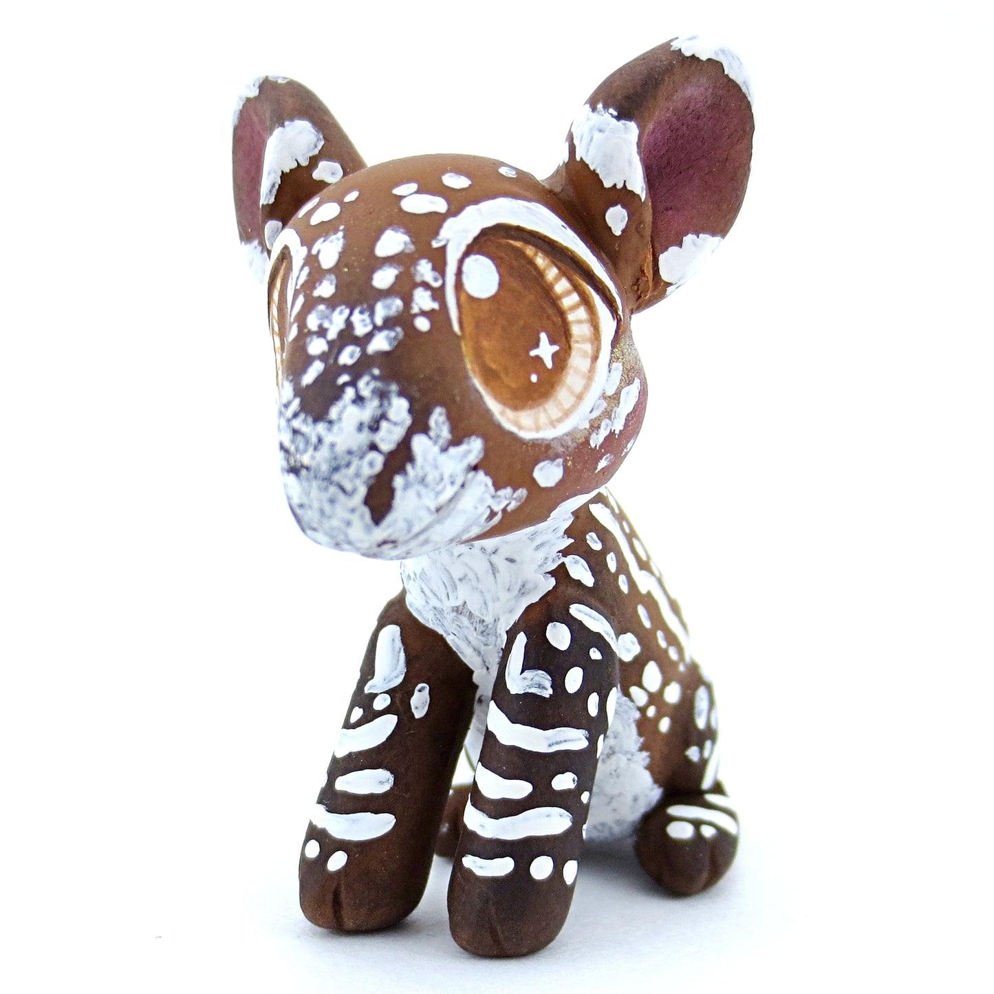 Baby Tapir Figurine - Polymer Clay Tropical Animals