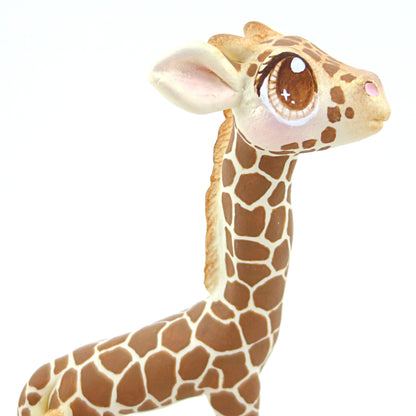 Giraffe Figurine - Polymer Clay Tropical Animals