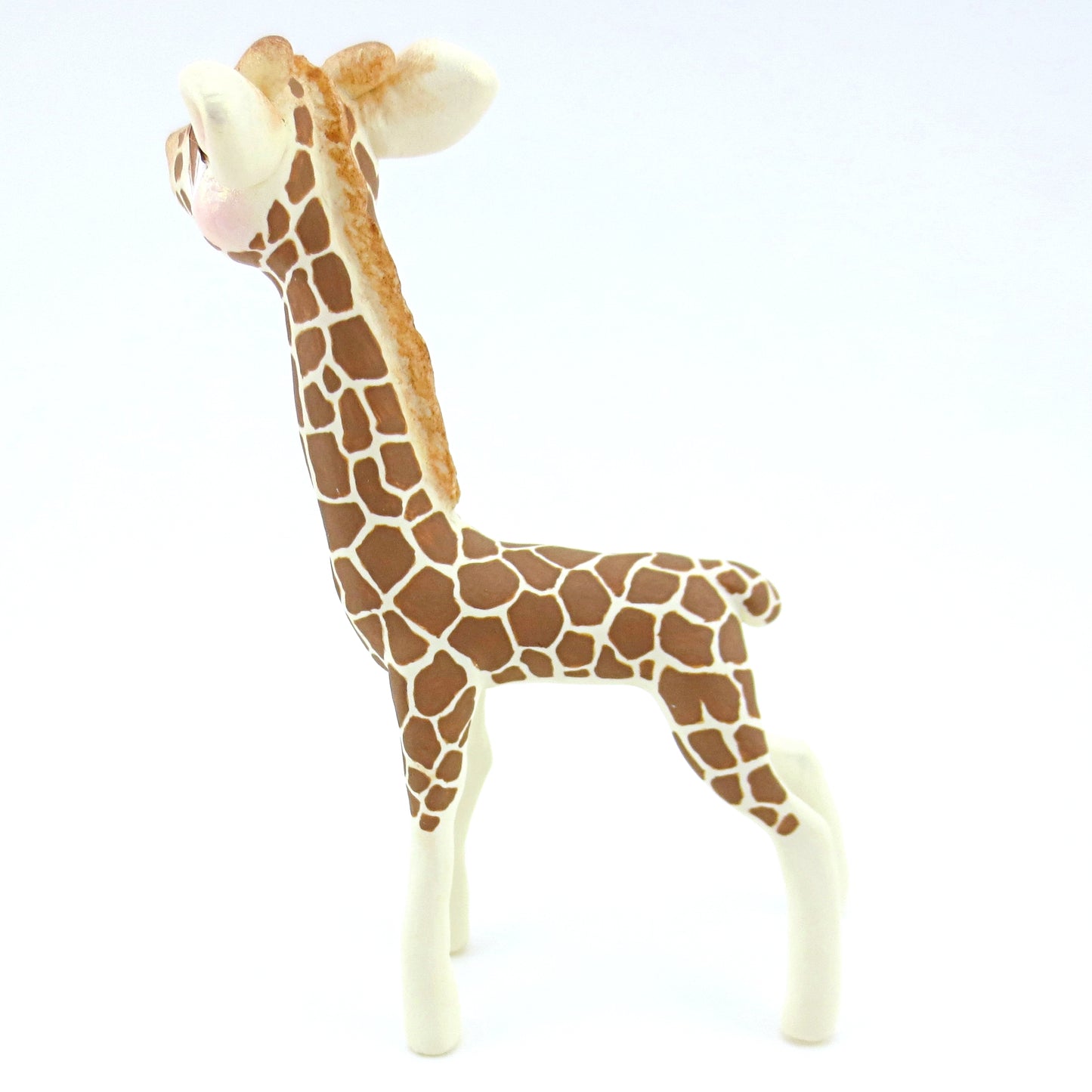 Giraffe Figurine - Polymer Clay Tropical Animals