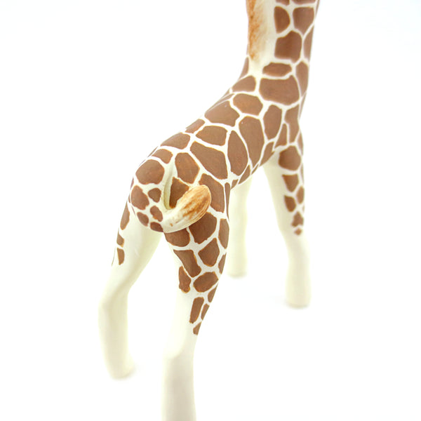 Giraffe Figurine - Polymer Clay Tropical Animals