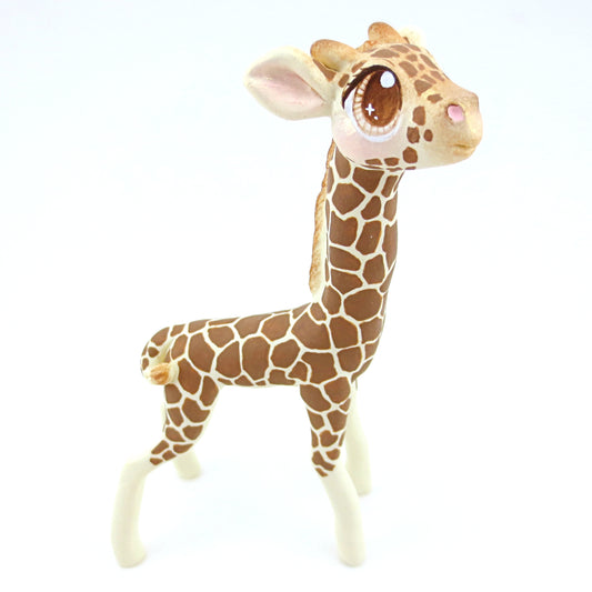 Giraffe Figurine - Polymer Clay Tropical Animals