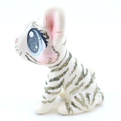 White Tiger Figurine - Polymer Clay Tropical Animals