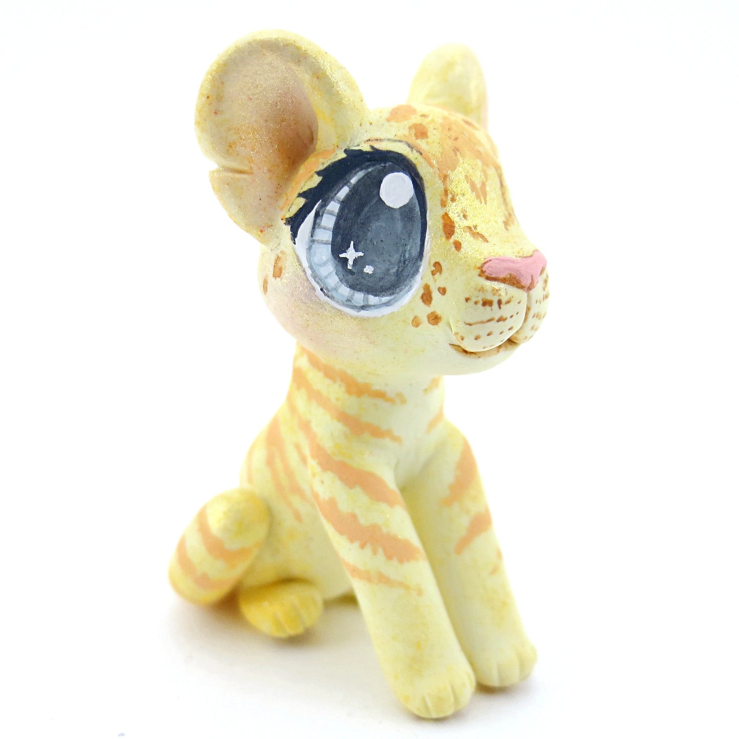 Liger Figurine - Polymer Clay Tropical Animals