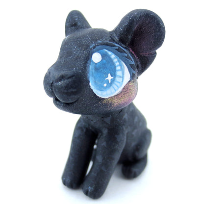 Black Panther Figurine - Polymer Clay Tropical Animals