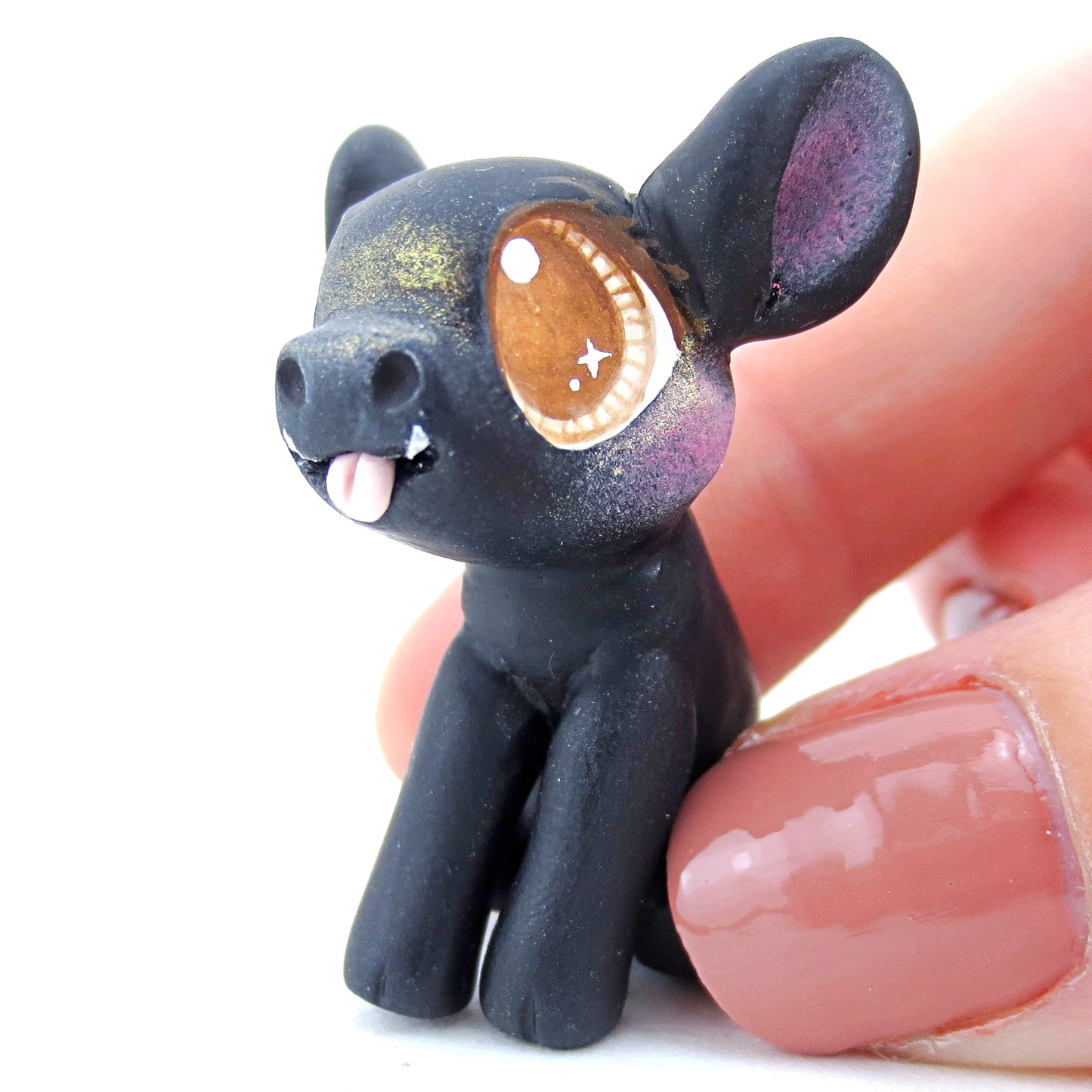 Wild Boar Figurine - Polymer Clay Tropical Animals