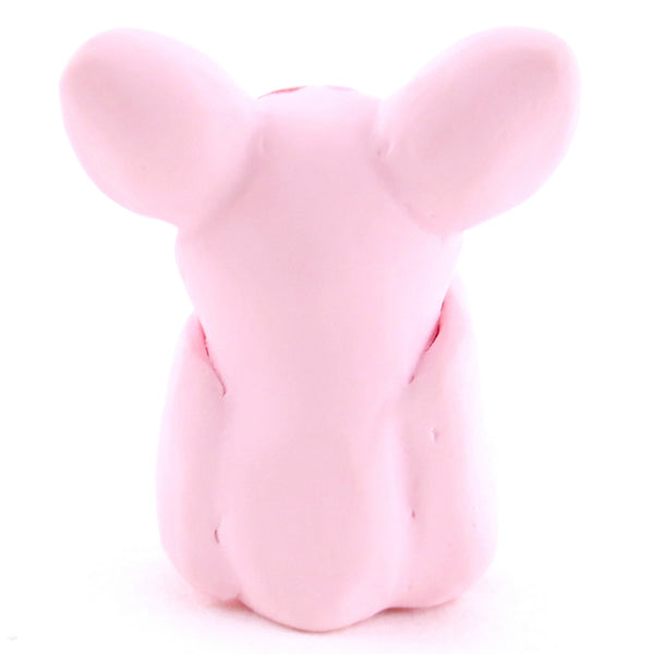 Valentine Roses Bat Figurine - Polymer Clay Valentine Animals